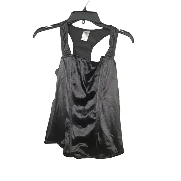 Satin Racer Back Corset - Picture 1 of 4
